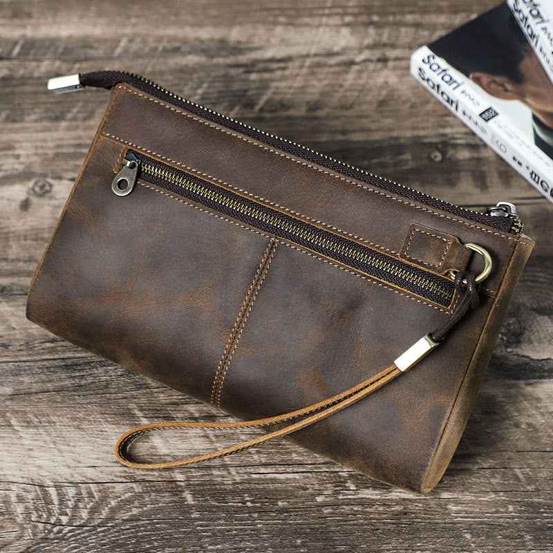 Leather Apple Accessories Clutch Bag Electronic Organizer Case - TTpen