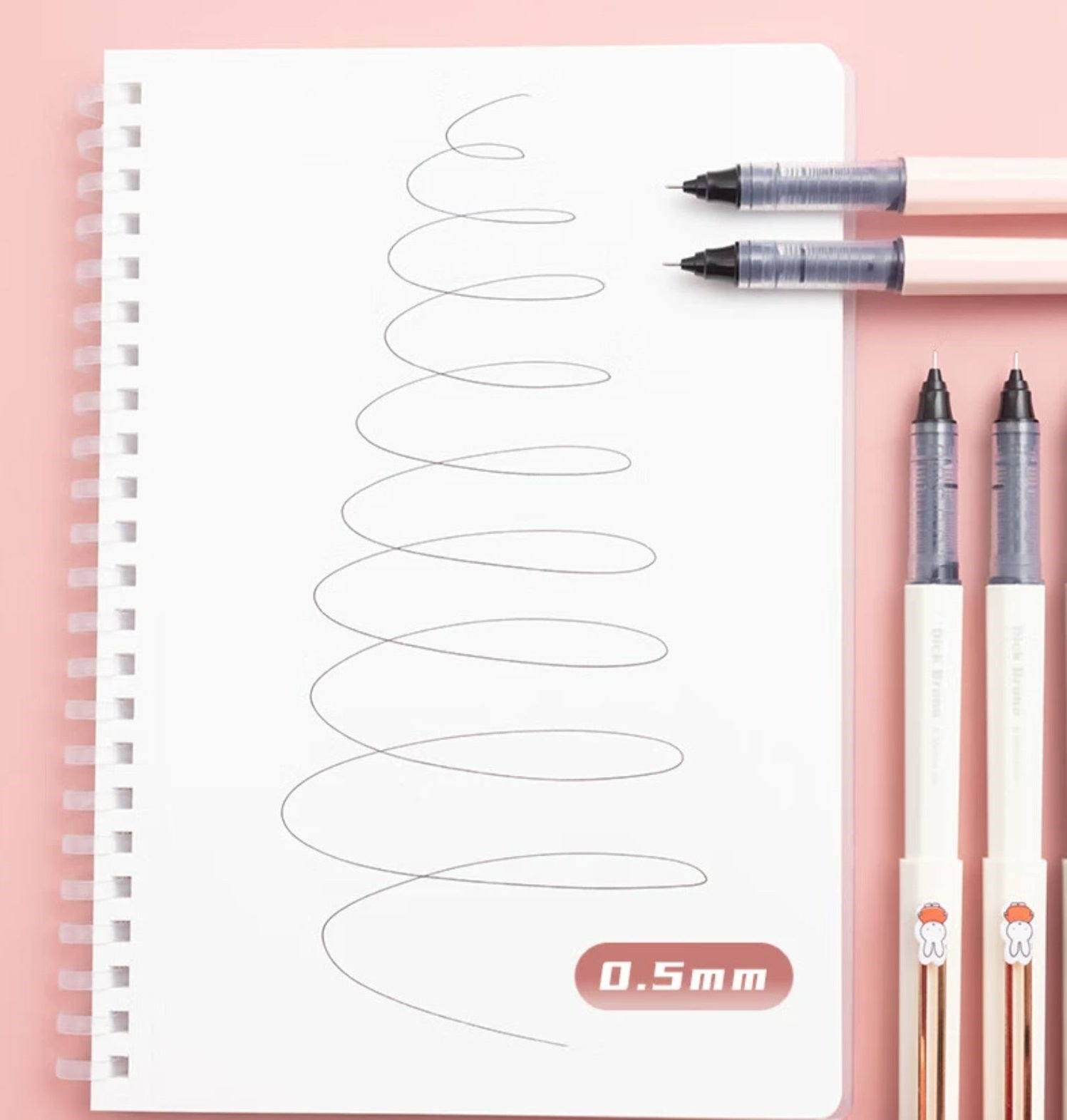 M&G Miffy Dick Bruna Limited Edition Needle Gel Pen Set 12 Pack