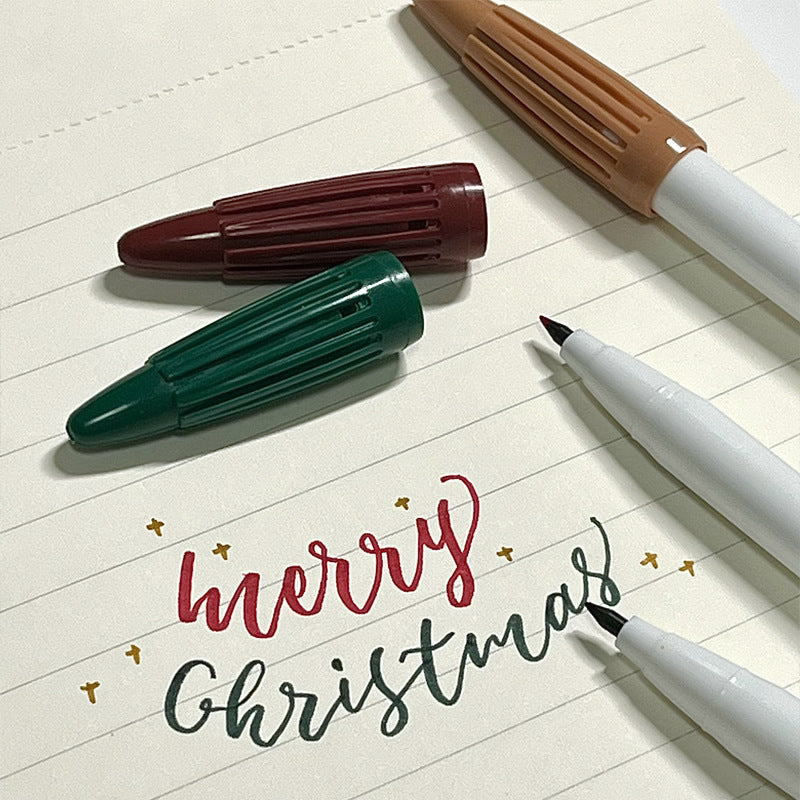 MONAMI Plus Pen 3000 Pigment 6 Set Felt Tip Pens