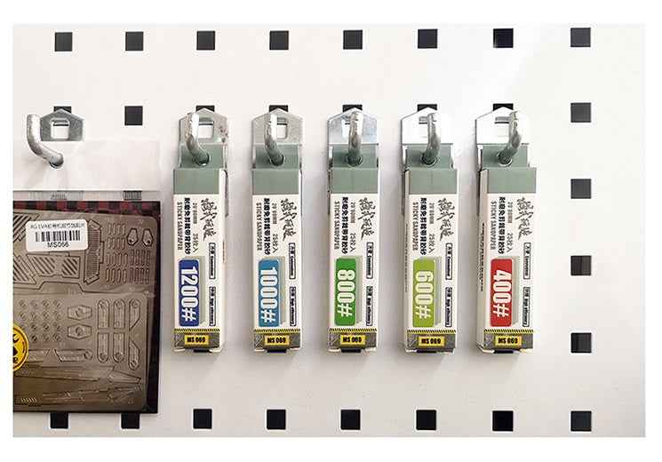 125PCS Wet/Dry Reuse Wear-Resisting Sticky Sandpaper Assorted Grit - TTpen