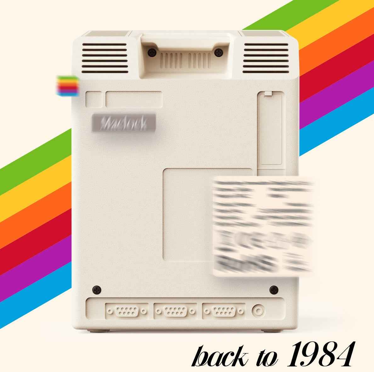 Maclock Retro Macintosh-Style Alarm Clock