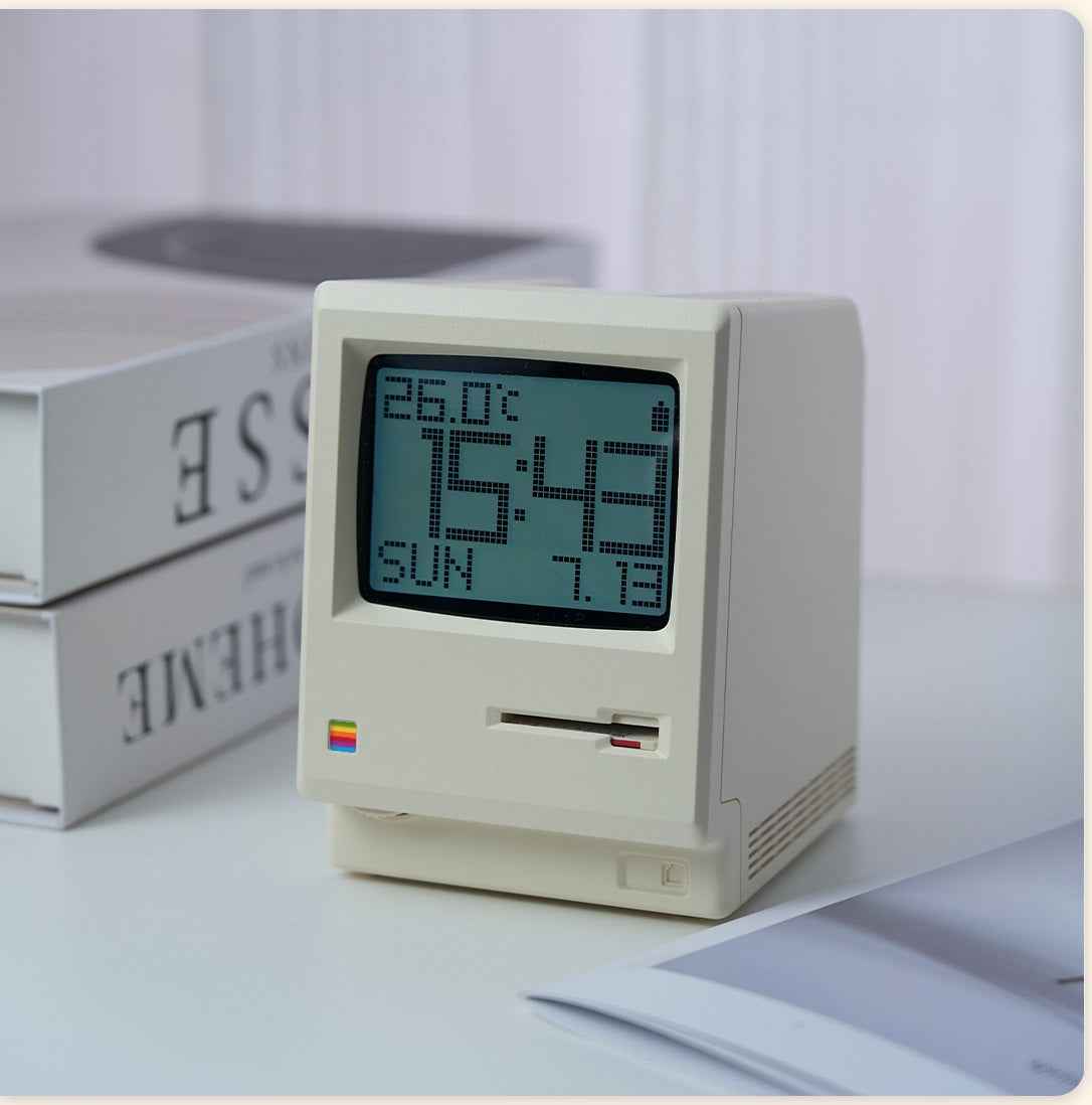 Maclock Retro Macintosh-Style Alarm Clock