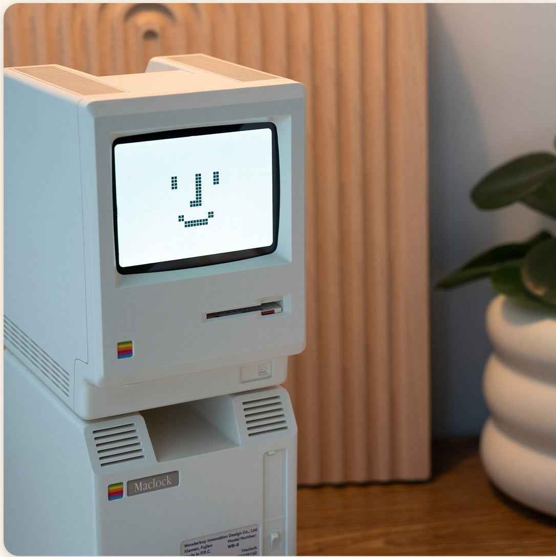 Maclock Retro Macintosh-Style Alarm Clock