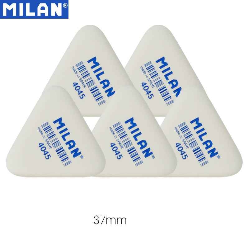 Milan Pencil Eraser 124 Oval/430 Square/4045 Triangle,5 Pack