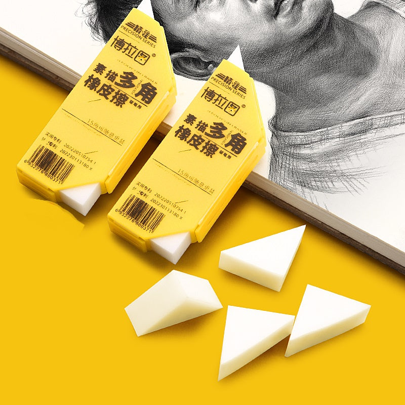 3-Pack Multi-Angle Erasers for Charcoal,Graphite and Pencil Sketching