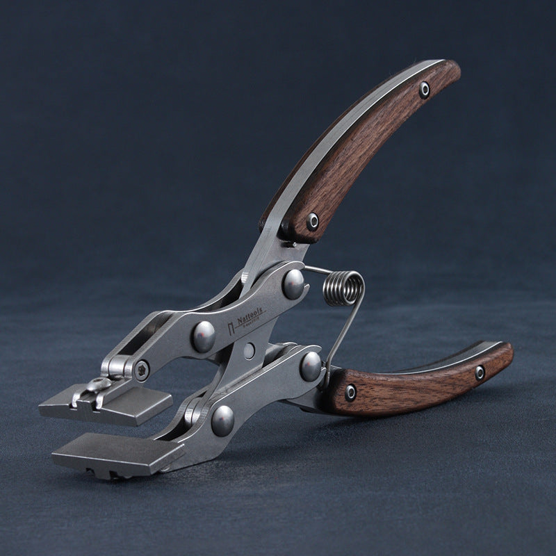 Nattools Leather Flat Pliers Stainless Steel
