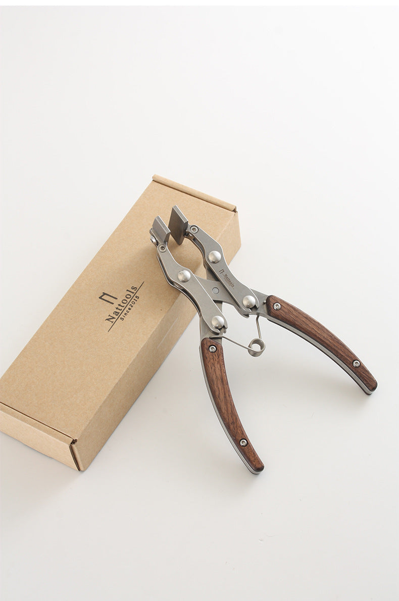 Nattools Leather Flat Pliers Stainless Steel