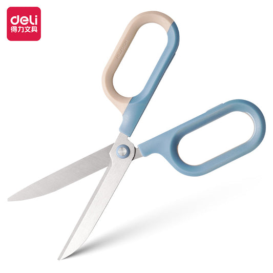 DELI NUSIGN 7 INCH Multipurpose Scissor,2 Pack Blue