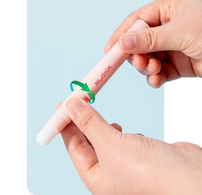 DELI NUSIGN Solid Pen Glue Stick 6 Pack