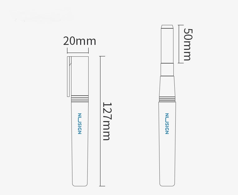 DELI NUSIGN Solid Pen Glue Stick 6 Pack