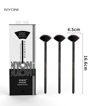 NYONI Pencil Cleaning Brush Set 3-Pack for Smudging Blending Cleanup