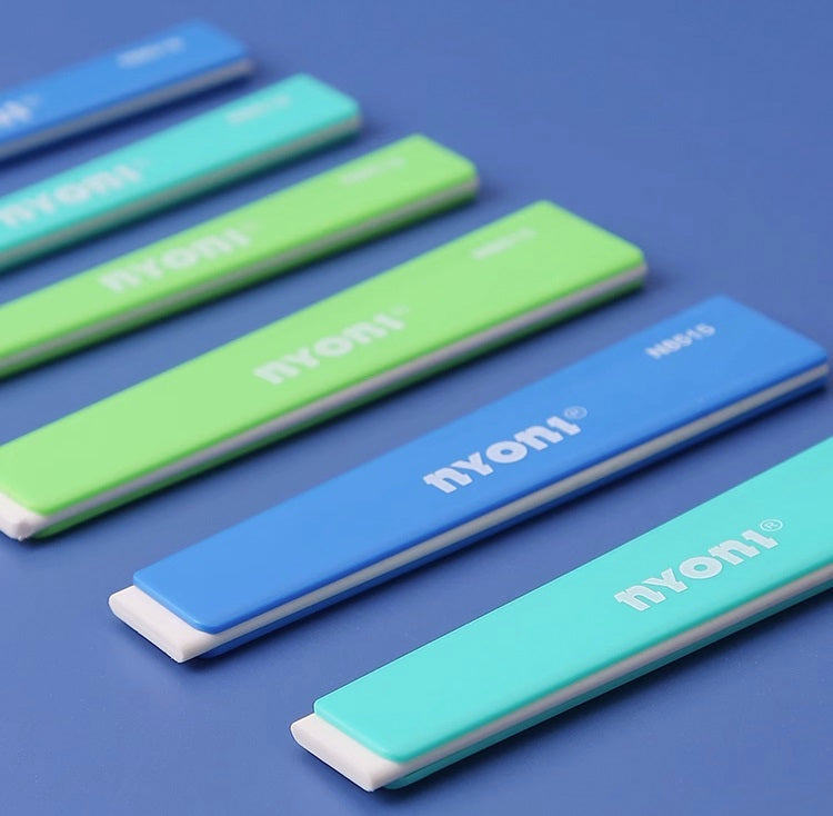 NYONI Ultra-Thin 2mm Eraser 2-Pack for Sketching,Highlighting