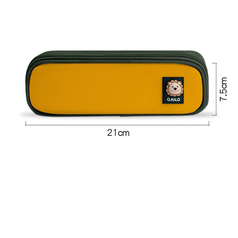 O.KILO Pencil Case - Colorful Primary School Student Stationery Bag