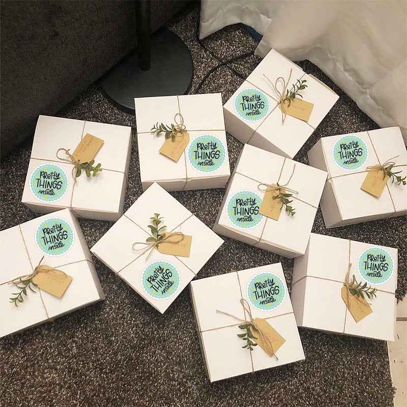 2000pcs Pretty Things Inside Stickers,Round 1 Inch Adhesive Labels - TTpen
