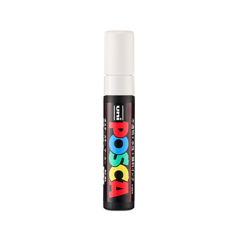 UNI POSCA PC-17K Paint Markers,15mm Extra Broad Tip,Single White