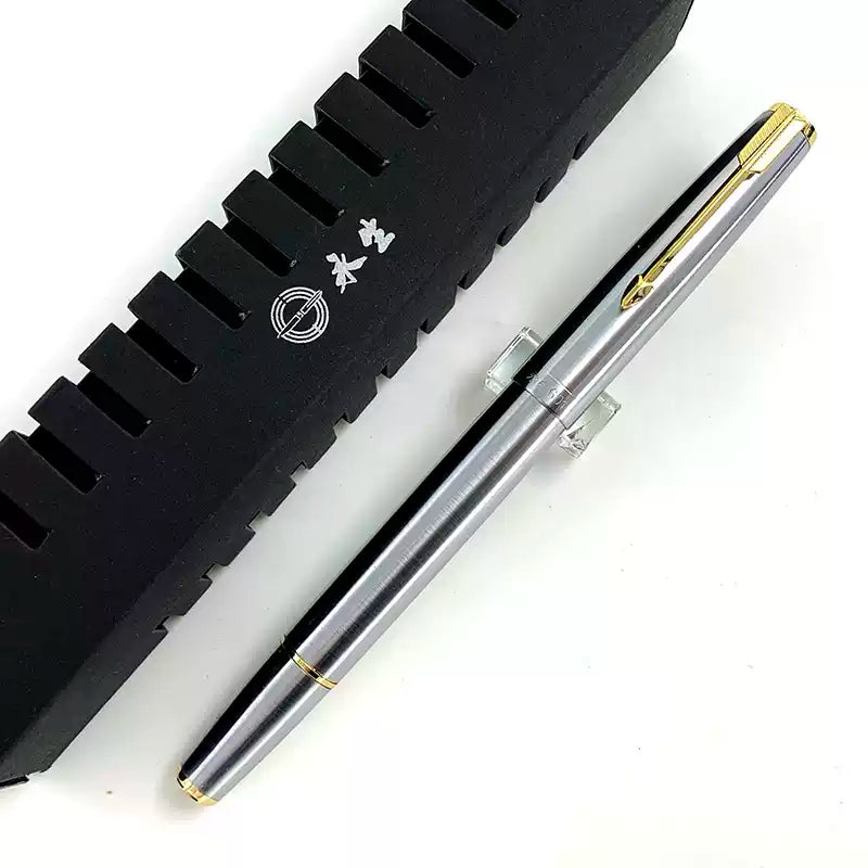 Wing Sung 601 Steel Fountain Pen - TTpen