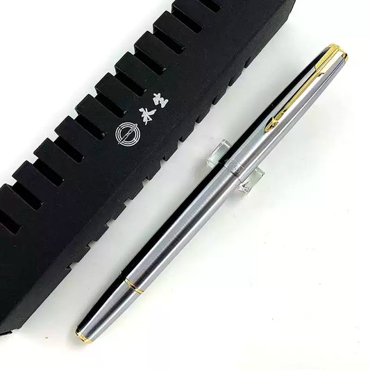 Wing Sung 601 Steel Fountain Pen - TTpen