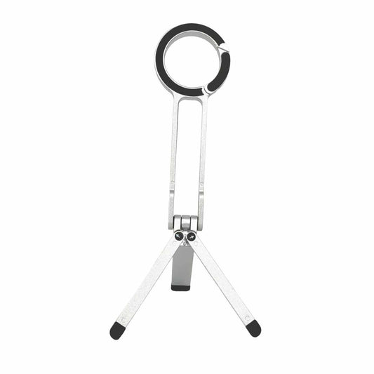 Aluminum Alloy Phone Tripod Carabiner-Mounted for iPhone