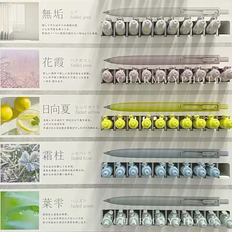 Mitsubishi Uni-Ball One F Black Gel Pen (0.38mm/0.5mm)