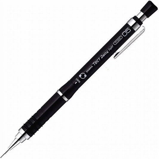 Zebra Mechanical Pencil Tect 2 Way Light, 0.5mm