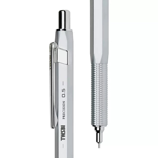 TWSBI Precision Fix Mechanical Pencil Silver 0.5mm