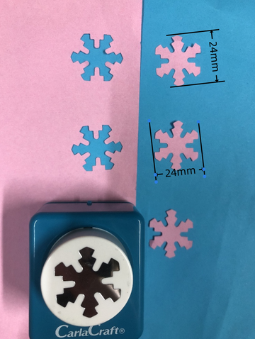 CARL Craft Mini Punch Japan Selection Snowflake - TTpen