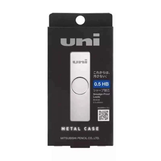 Uni Smudge Proof Pencil Leads Metal Case 0.3/0.5 HB