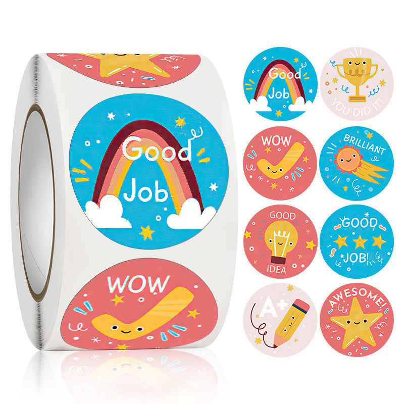 1500Pcs Teacher Reward Stickers for Kids,1 inch - TTpen