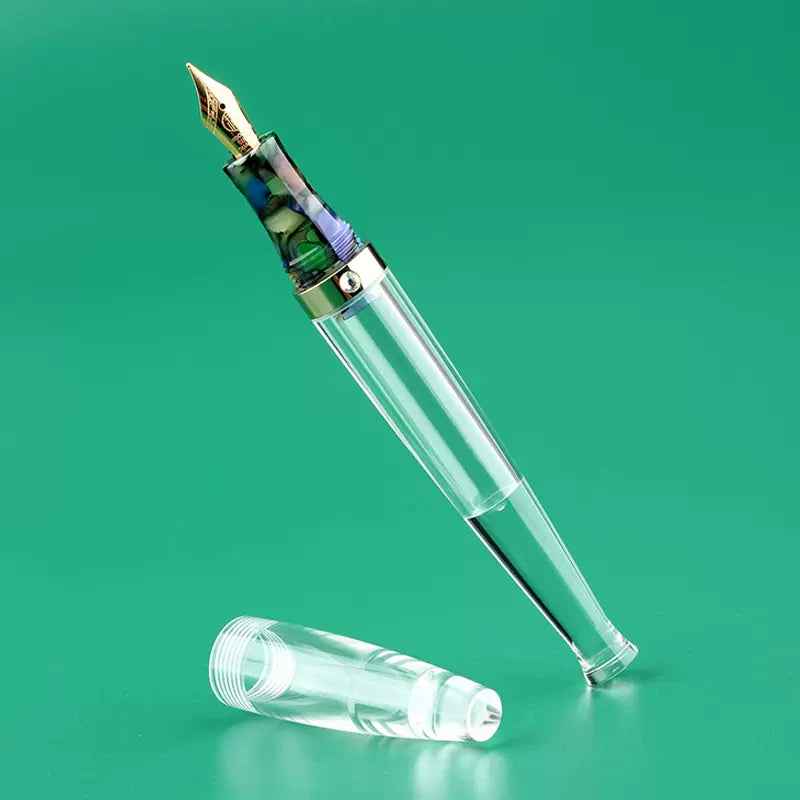 MAJOHN S5 Transparent Eye Dropper Filling Fountain Pen - TTpen