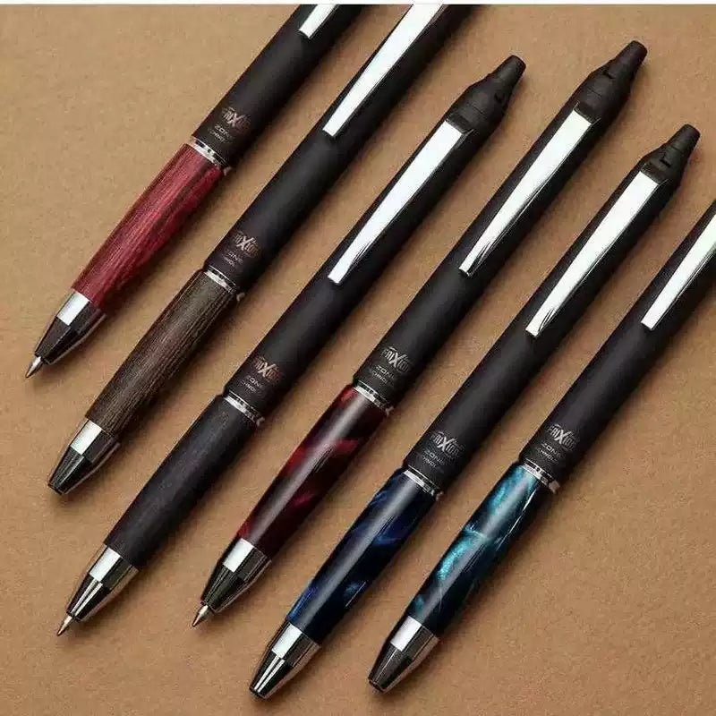 Pilot FriXion Ball Knock Zone Wood Erasable Gel Pen 0.5mm