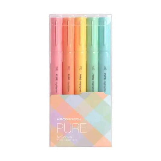 KACO Pure Macaron Highlighters 5 Color Set