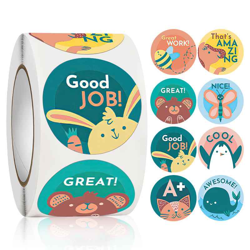 1500Pcs Teacher Reward Stickers for Kids,1 inch - TTpen