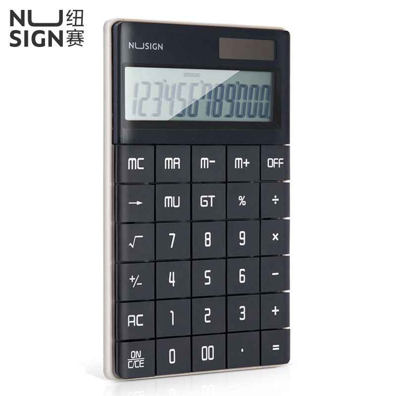 DELI NUSIGN NS041 Desk Calculator 12 Digit Large Display - TTpen