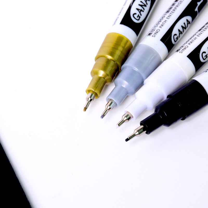 Guangna Paint Marker Extra Fine (0.7mm) WHITE GOLD SILVER BLACK - TTpen