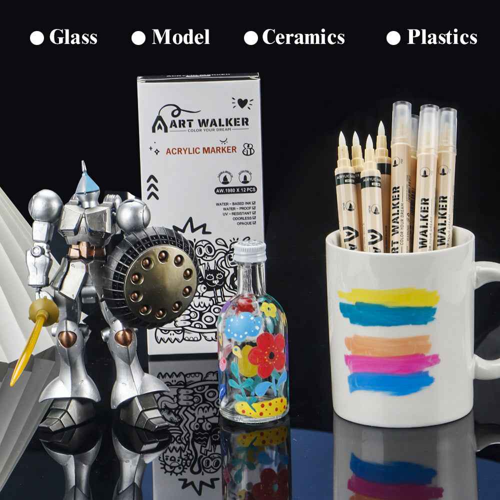 Gundam Marker Remover 12 Pack for Glass Model Ceramics Plastics