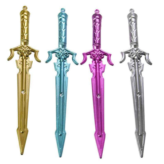 12 Pack Ancient Sword Plastic Gel Ink Pens Set - TTpen