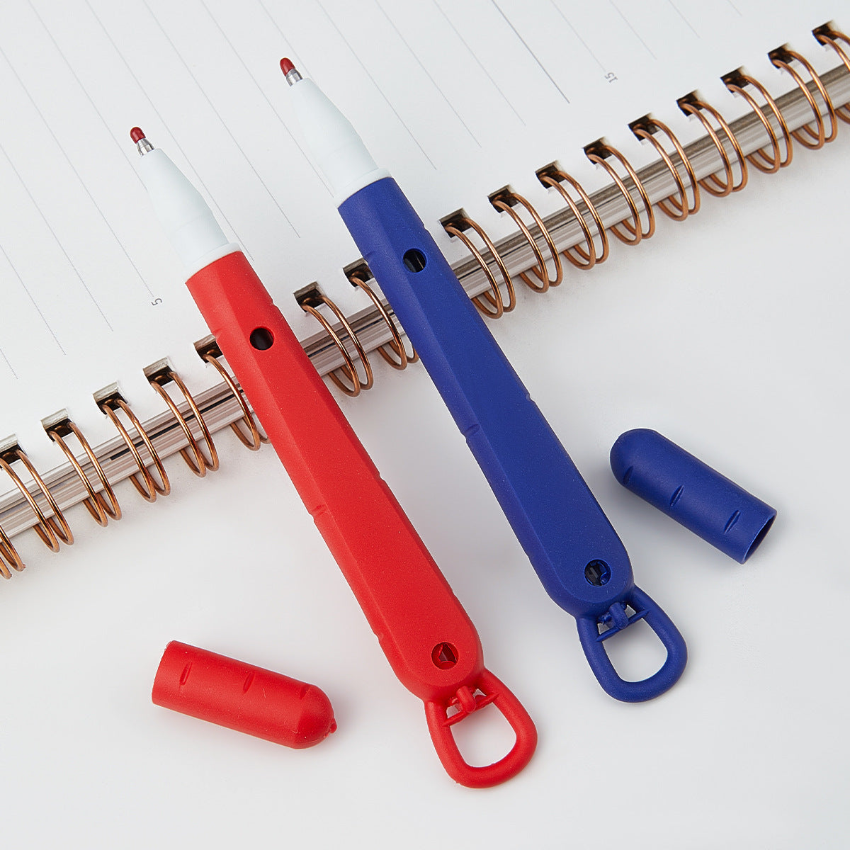 10pcs Security Prison Pen Anti-Swallow Soft Silicone Gel Pen