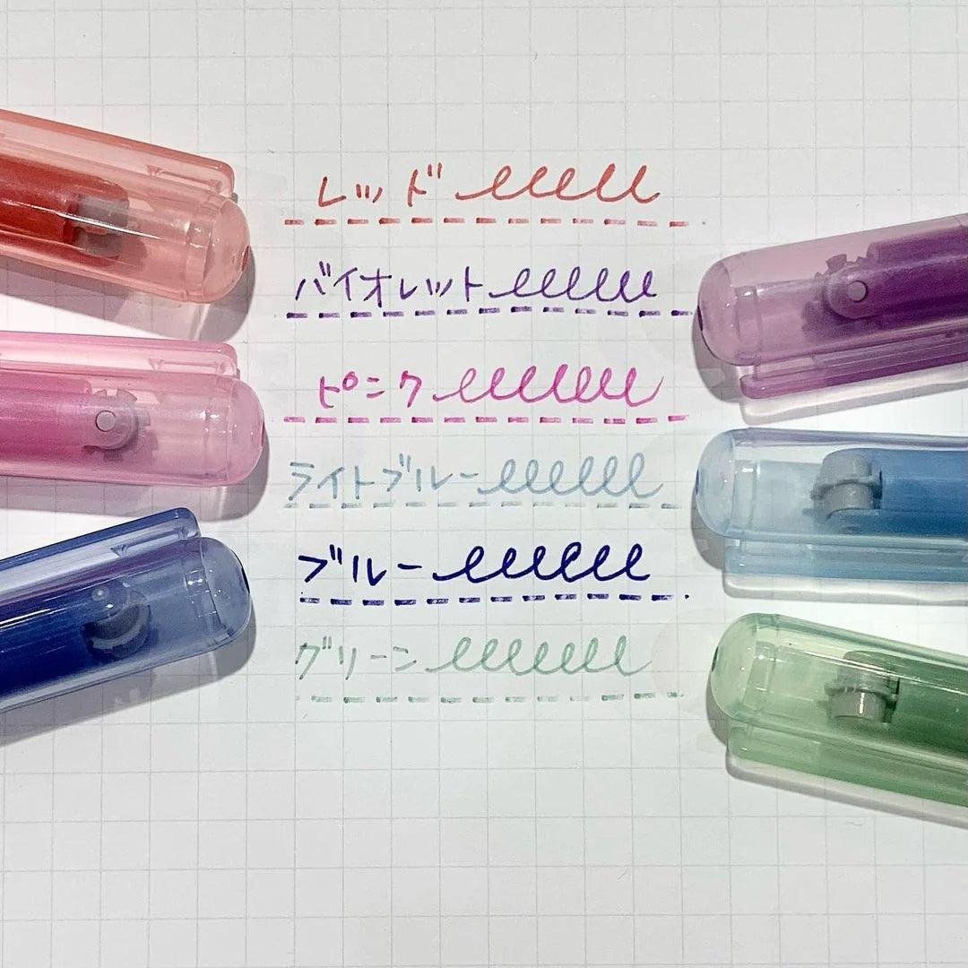 Sun-Star Cororo Roller Stamp Pen - Wave & Dot
