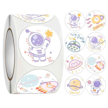 1000pcs Space Astronauts Stickers,1 inch - TTpen