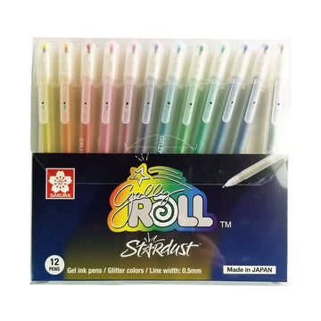 SAKURA Gelly Roll Stardust Gel Ink Pen 12 Pack