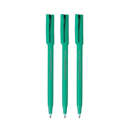 Pentel B100 Water-Based Ballpoint Pen, Black Ink, 3 Pieces