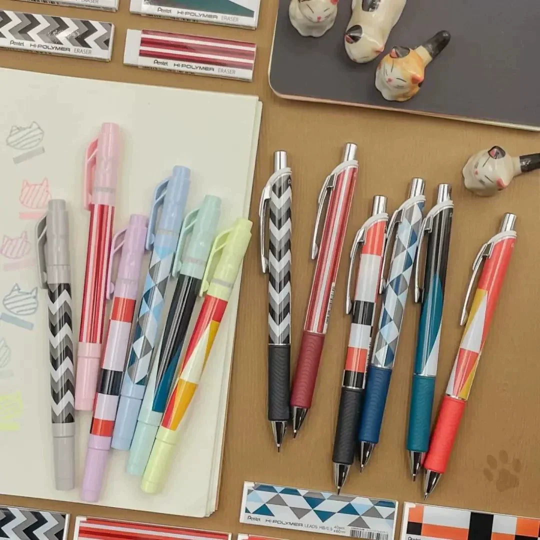 Pentel ENERGEL Limited Cat Series Pen 8 Set