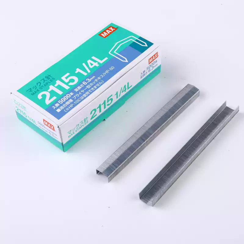 MAX Plier-Type 2115 1/4L Staples 5000PCS - TTpen