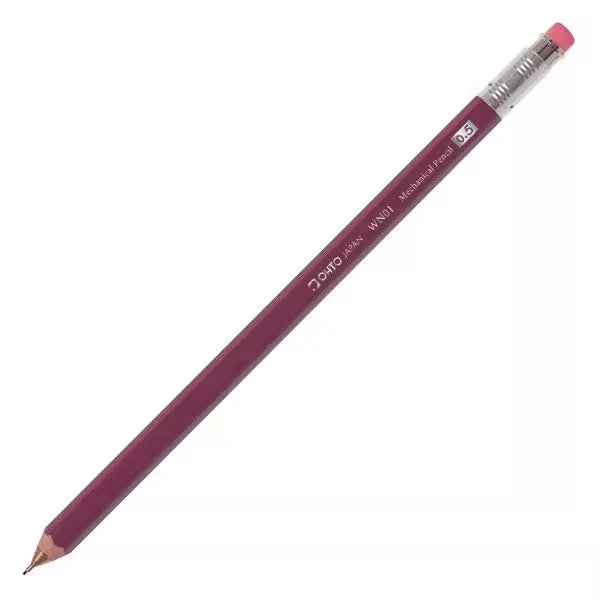OHTO WN01 Wooden Pencil-Shaped Mechanical Pencil 0.5MM