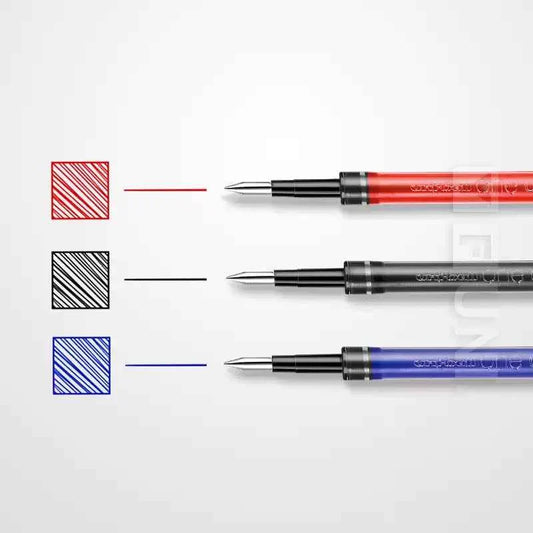 Uni-ball One UMR-05S Gel Pen Refill - 0.5 mm - Black/Blue/Red Ink