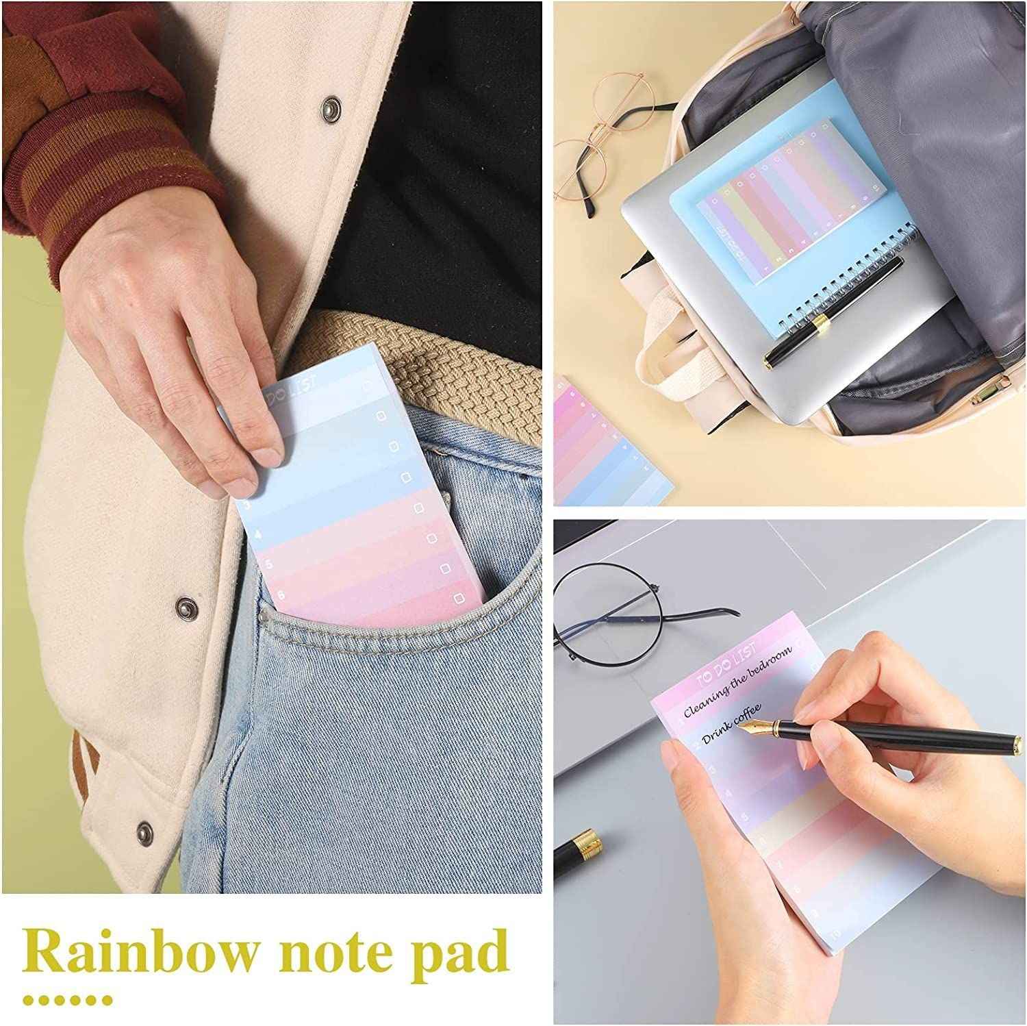 300 Sheets to Do List Self-Stick Notes 13x8cm - TTpen