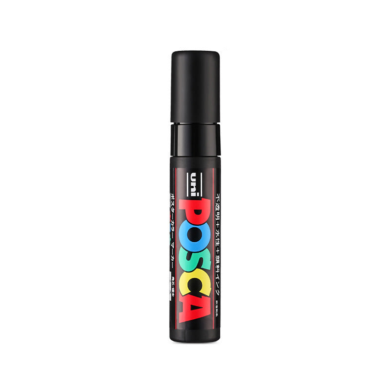 UNI POSCA PC-17K Paint Markers,15mm Extra Broad Tip,Single Black