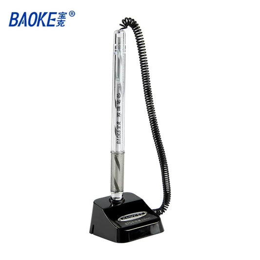 Baoke Fixed Desk Pen Pack of 4 0.5mm