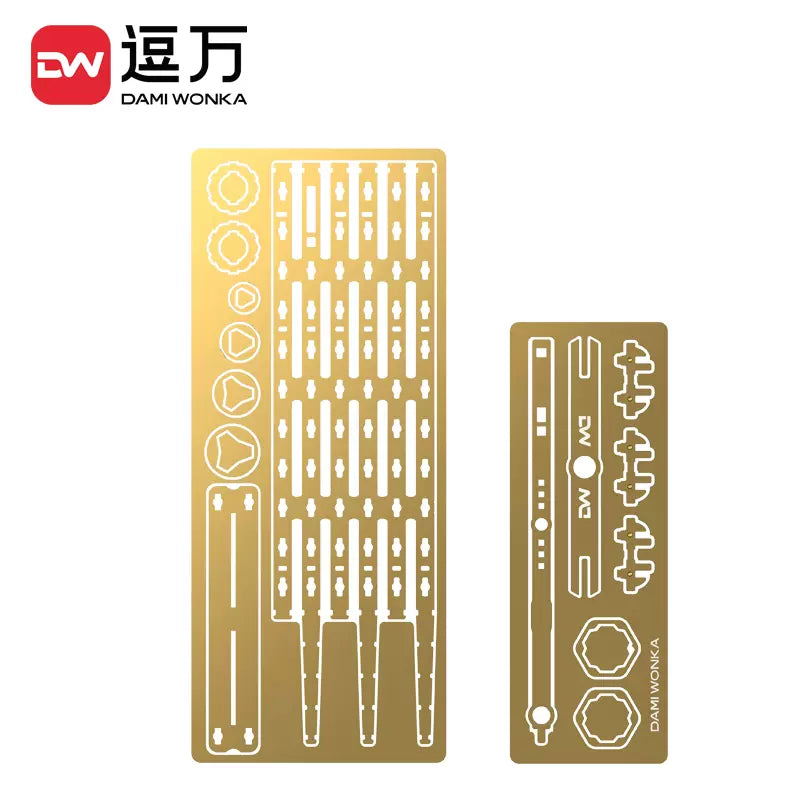 Dami Wonka DIY Stainless Steel Modular Ballpoint Pen Gold