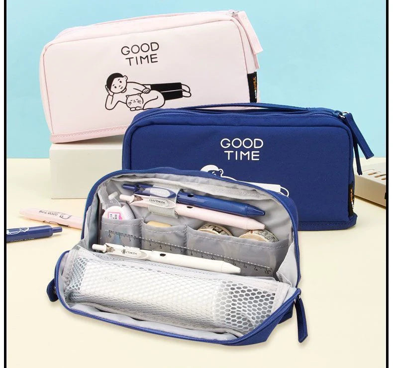 KOKUYO and Noritake HACO Pencil Case Good Time